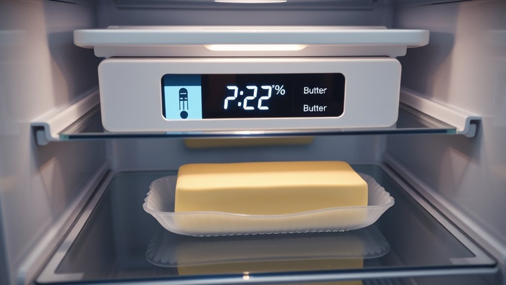 temperature control preserves butter
