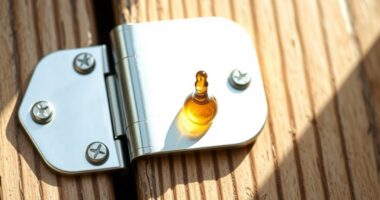 testing hinge lubrication effectiveness