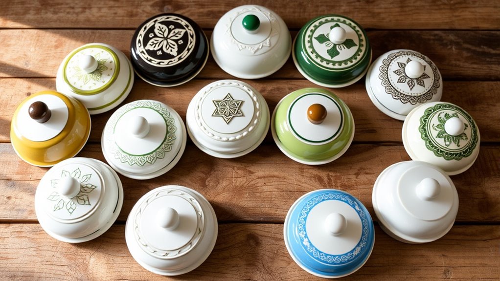 top butter bell lids