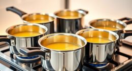 top stove butter clarifiers