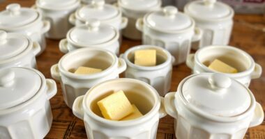 top water seal butter crocks