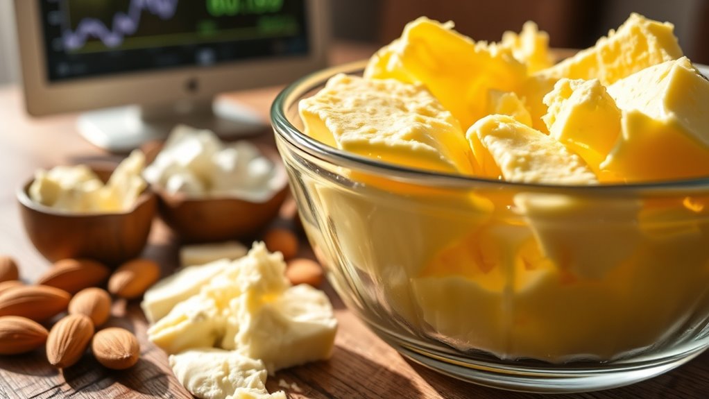 track butter reaction patterns