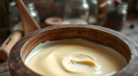 transforming cream into butter