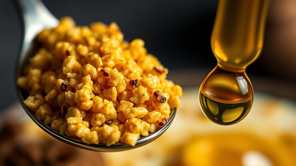 truffle oil versus minced