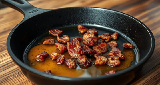 use bacon butter to polish