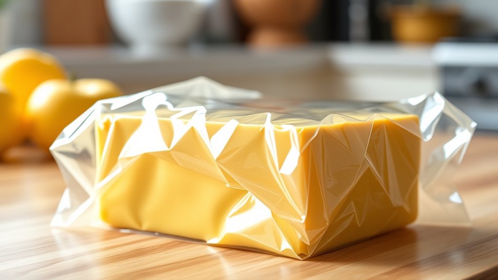 vacuum sealing preserves butter freshness