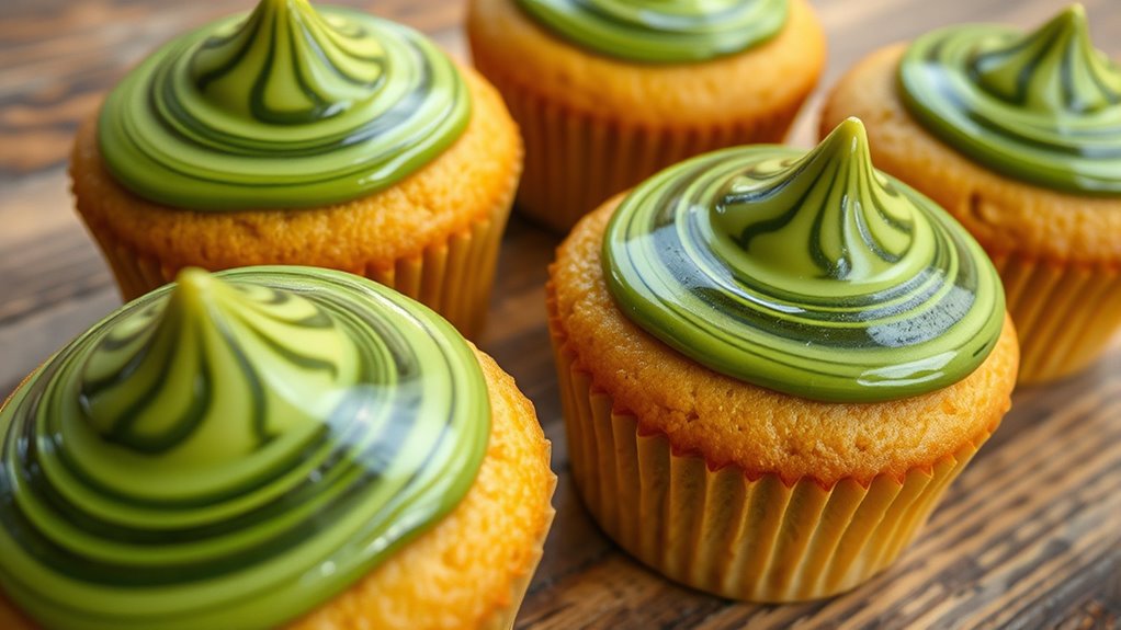 vibrant matcha muffin essentials