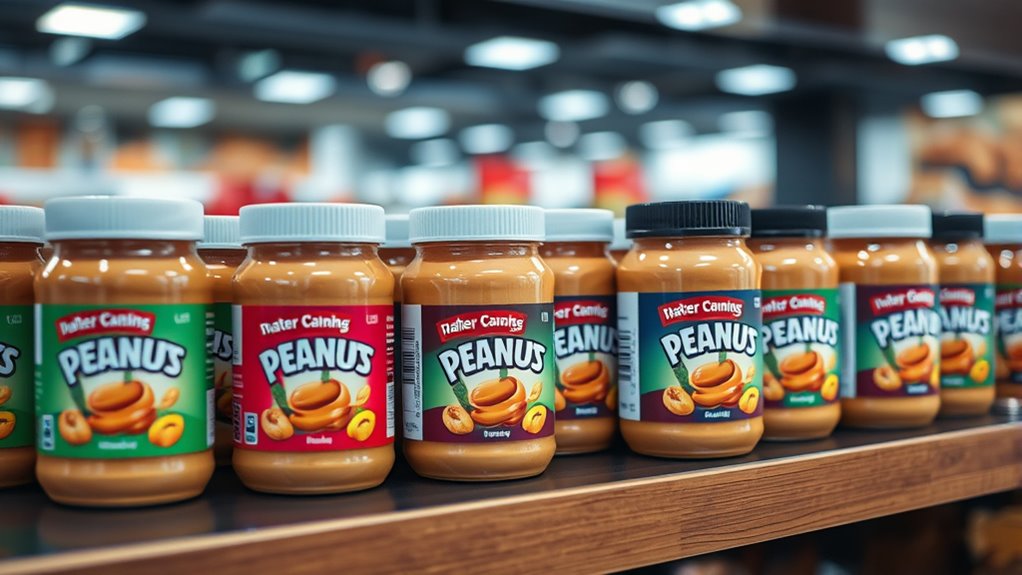 water activity controls peanut butter stability