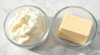 whipped butter texture comparison