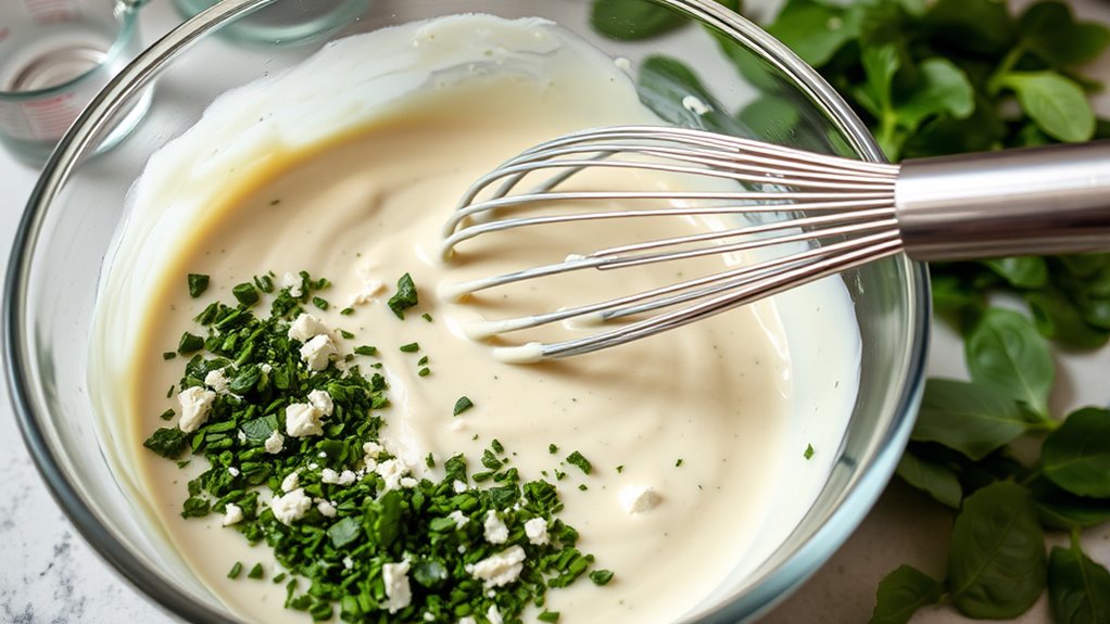 whisk pour rest balance