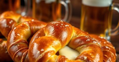 yeast fat beer pretzels