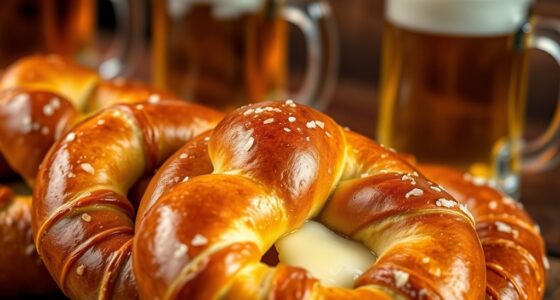 yeast fat beer pretzels