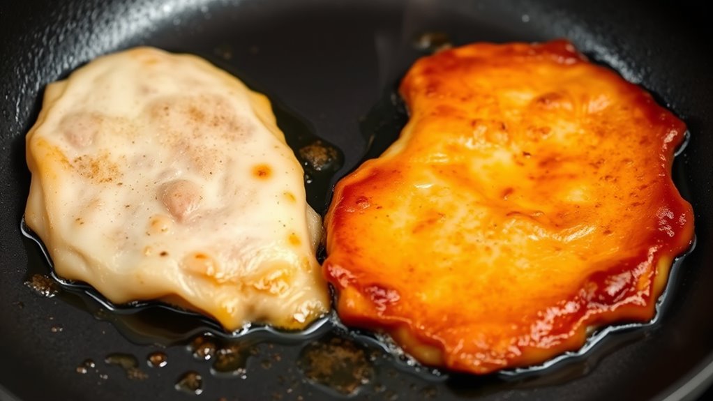 allow food to brown properly