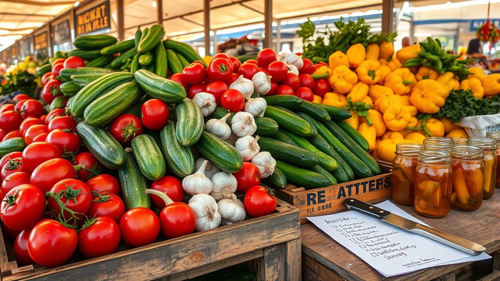 choose fresh seasonal produce