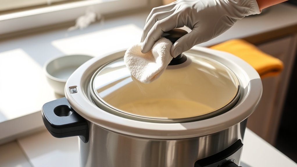 clean unplug wash maintain