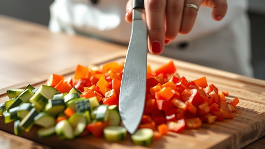 cut carefully avoid rushing