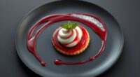 elegant dessert presentation tips