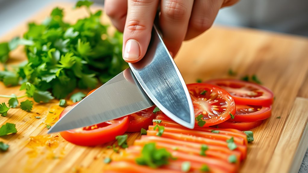 improve knife technique properly