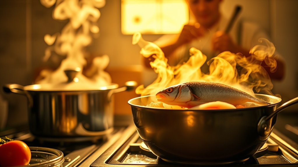 maintain gentle consistent heat