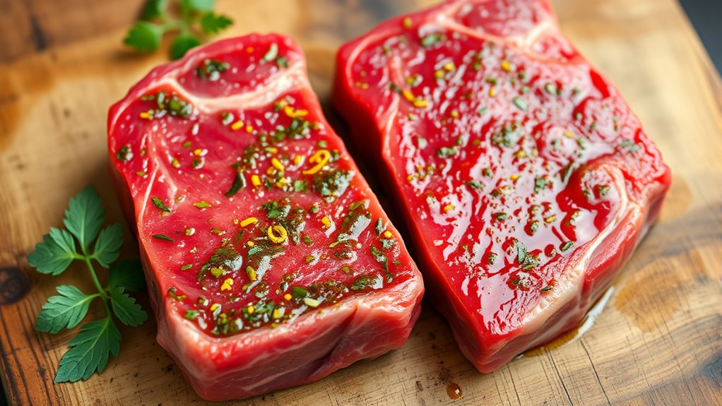 marinade duration impacts juiciness