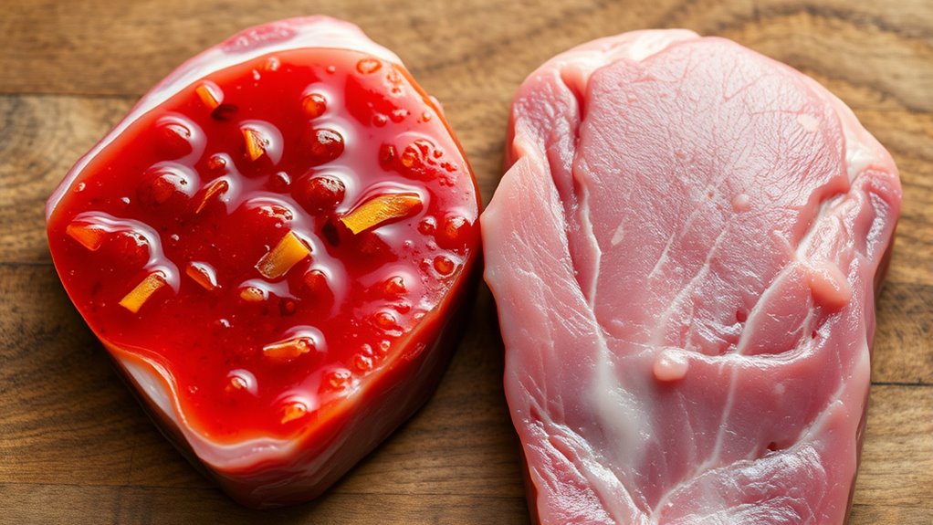 marinate carefully for tenderness