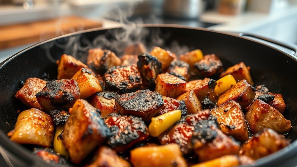 preheat for even browning
