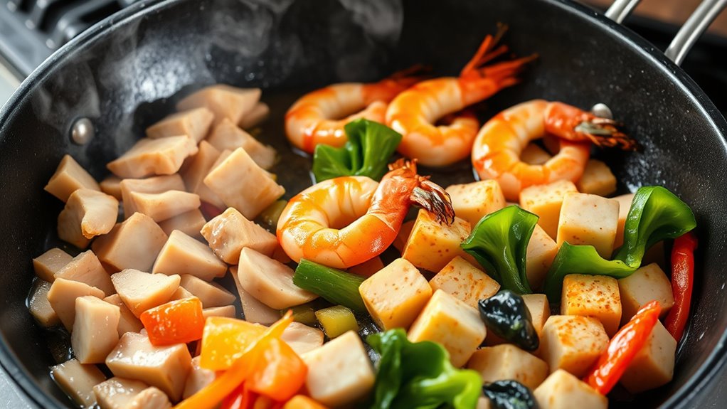 select tender flavorful proteins