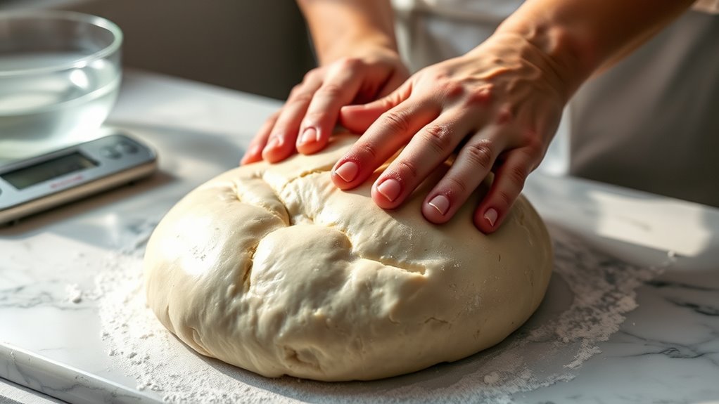 signs of weak gluten formation