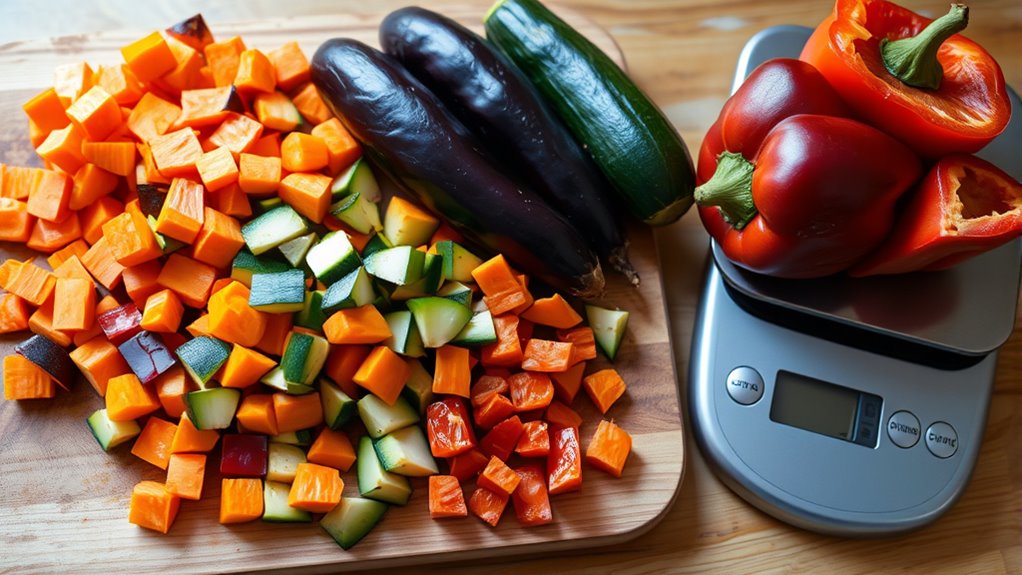 vegetable size influences roasting