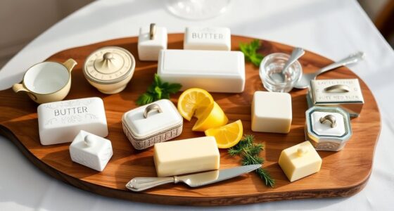elegant butter serving options