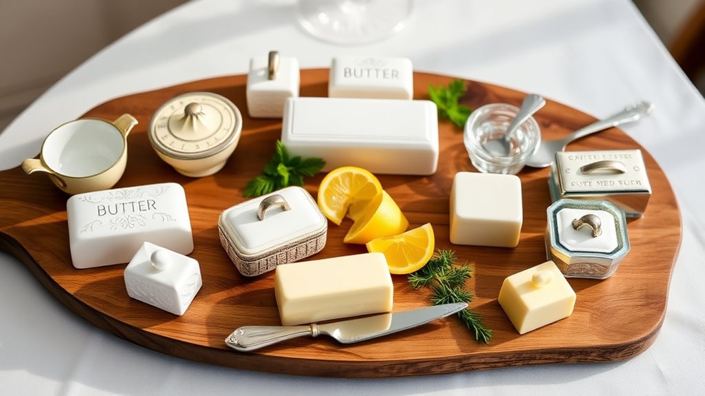 elegant butter serving options