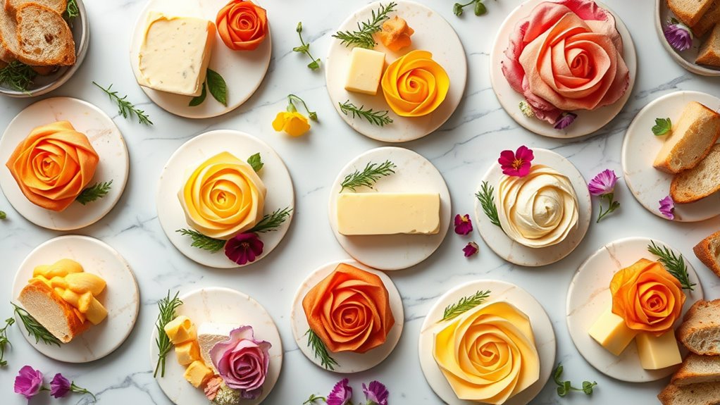 elegant cake plate butter boards