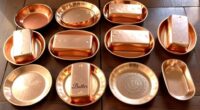 elegant copper butter dishes