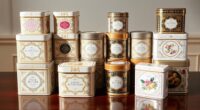 elegant danish cookie tins