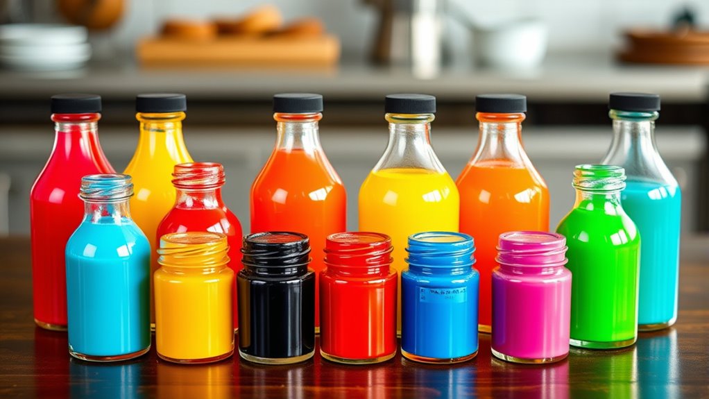 premium oil based flavor colorings