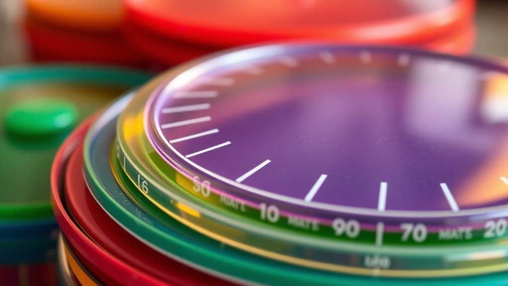 silicone ghee lids with measurement
