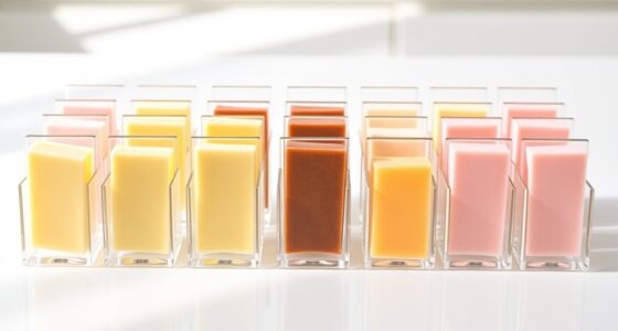 stylish acrylic butter holders
