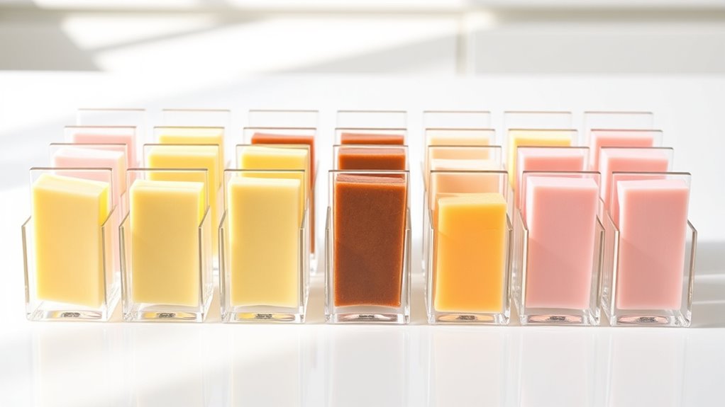 stylish acrylic butter holders