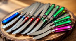 stylish functional temperature sensitive butter knives