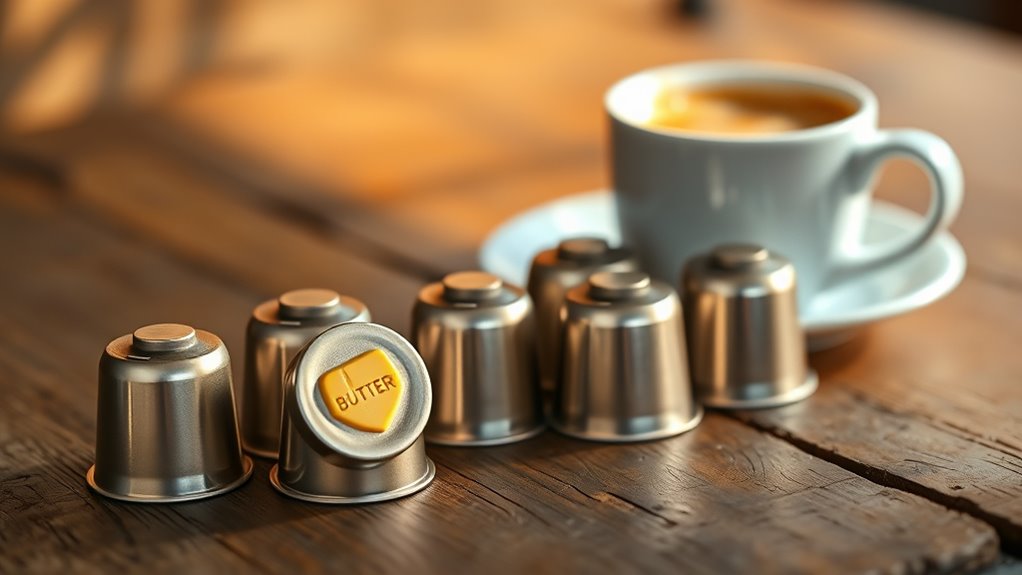 top butter coffee pods