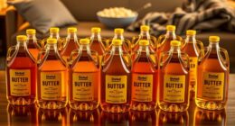 top butter popcorn oil jugs