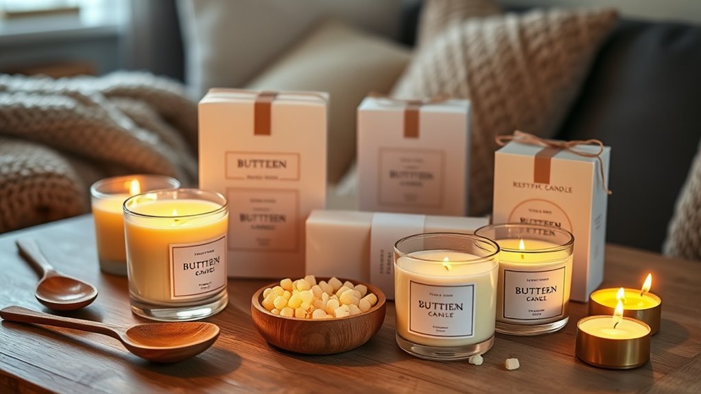 top butter soy candle kits