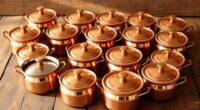 top copper ghee pots