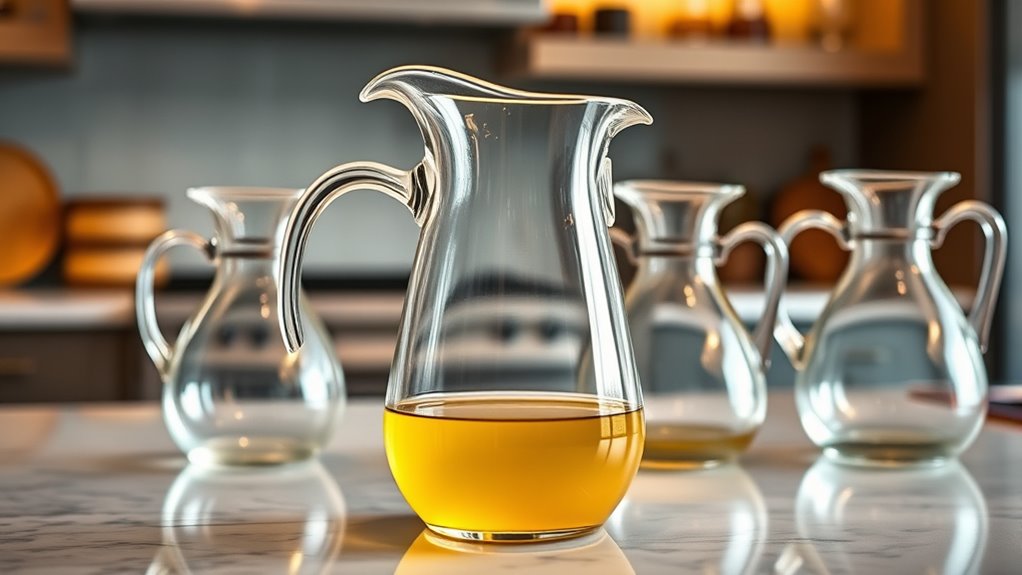 top glass ghee separators