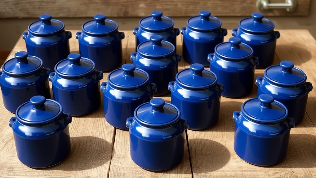 top navy blue butter crocks