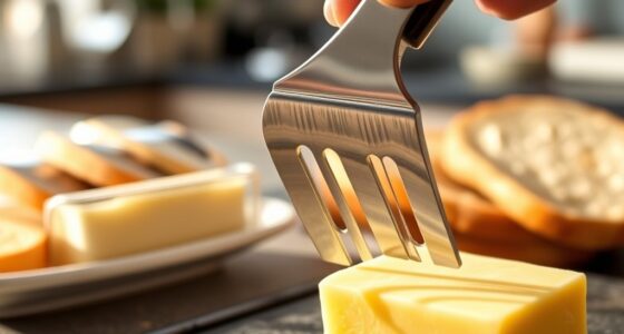 top push butter slicers
