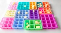 top silicone butter freezer trays