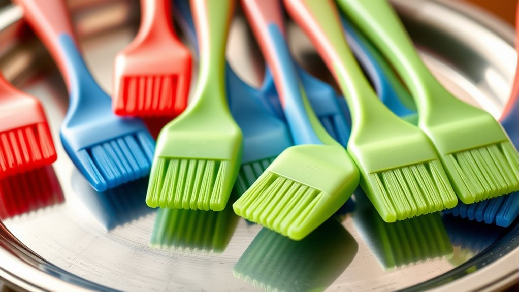 top silicone glaze brushes
