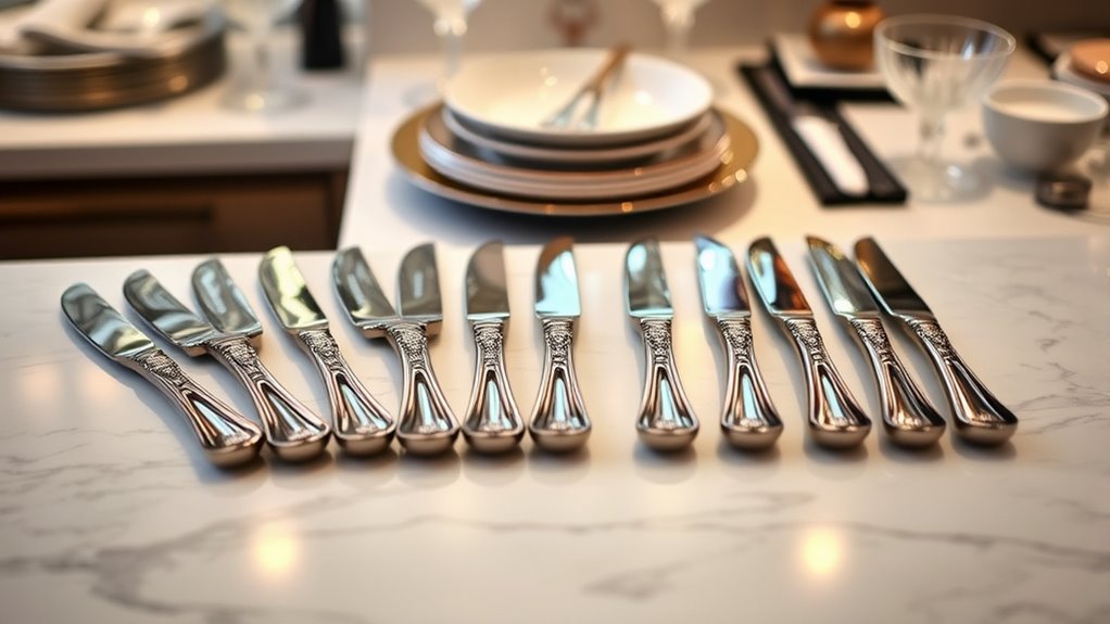 top stainless butter knife sets