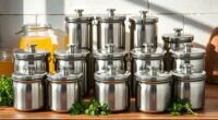 top stainless ghee storage options